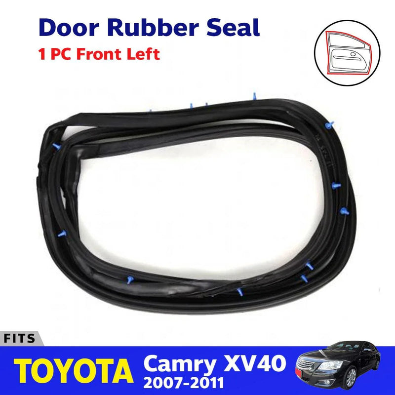 Door Rubber Seal Front LH Fits Toyota Camry ACV40 ACV41 GSV40 4D SED 2007-11 D05