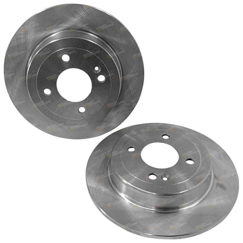 Kia Rio UB / YB 1.4L-1.6L G4FA / G4FD / G4LC Rear Disc Brake Rotors (2011-2022)