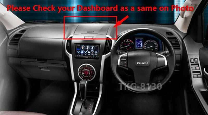 Isuzu MU-X 2013-2018 Dashboard Mat Cover (RHD)