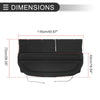 Honda Fit (2009-2011) Black Rear Parcel Shelf Boot Load Cover