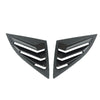 Toyota Supra Rear Quarter Glass Duct Louver Vent Covers (2019-2025)