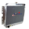 Ford Courier, Mazda B2200 2 Row Radiator + Fan (1988-1993, 1984-1990)