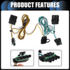 Jeep Wrangler 4-Pin Trailer Wiring Harness Kit (1991-1997)