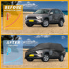 Toyota RAV4 (210D-PU) Black Waterproof All Weather Car Cover