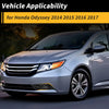 Honda Odyssey Left Side Fog Light Grill (2014-2017)