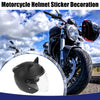 Motorcycle Cat Ears Helmet Decor Stick On 2 x