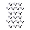 Honda 40 x Wheel Arch Fender Lining Screw Grommet Clips (2006-2011)