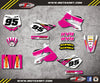 KTM 50 SX SHOCKWAVE PINK Full Sticker Kit (2002-2008)