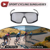1 x Set Motorcycle Riding Goggles Silver Tone Gray Lens Black Frame PC UV400