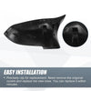 BMW F10 F18 550i 650i 740Li Rearview Mirror Cover Cap Gloss Black (2011-2017)