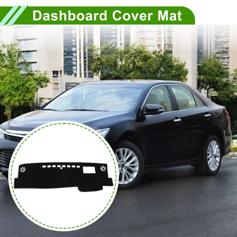 Toyota Camry XV70 series Black Polyester Non-Slip Dashboard Cover 1 x
