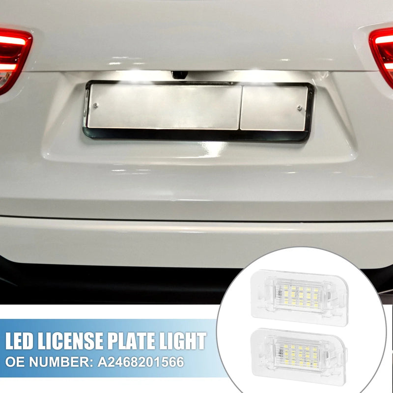 MERCEDES-BENZ B-Class W246 2 x LED License Plate Lights (2011-2019)