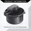 Honda Civic, Accord, CR-V HVAC Heater Blower Motor Assembly (2001-2005)