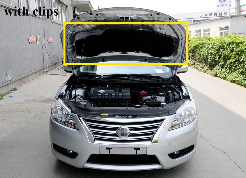 Nissan Sentra Engine Hood Insulation Pad Shield Sound Trim Mat (2013–2015)