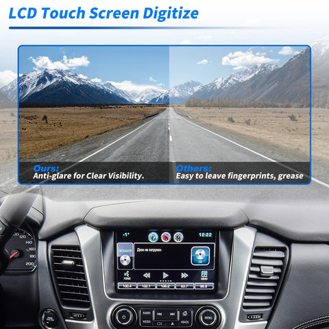 Chevrolet 8" LCD Touch Screen Glass Digitizer