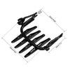 Harley Touring Road King Glide Black Detachable Stealth Luggage Rack (09-24)