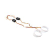 Car Headlight Retrofit 70MM White Amber Switchback LED Halo Rings