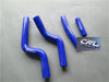 Yamaha YZF250 YZ250F (2007-2009) Blue Silicone Radiator Hose