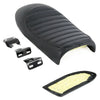 Honda Suzuki Yamaha Vintage Cafe Racer Flat Hump Saddle Seat