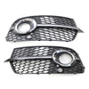 Audi Q5 Front Fog Lamp Grill Cover Chrome Trim (2013-2017)