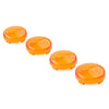 Harley Touring Softail Dyna  4 x Turn Signal Lens Light Cover