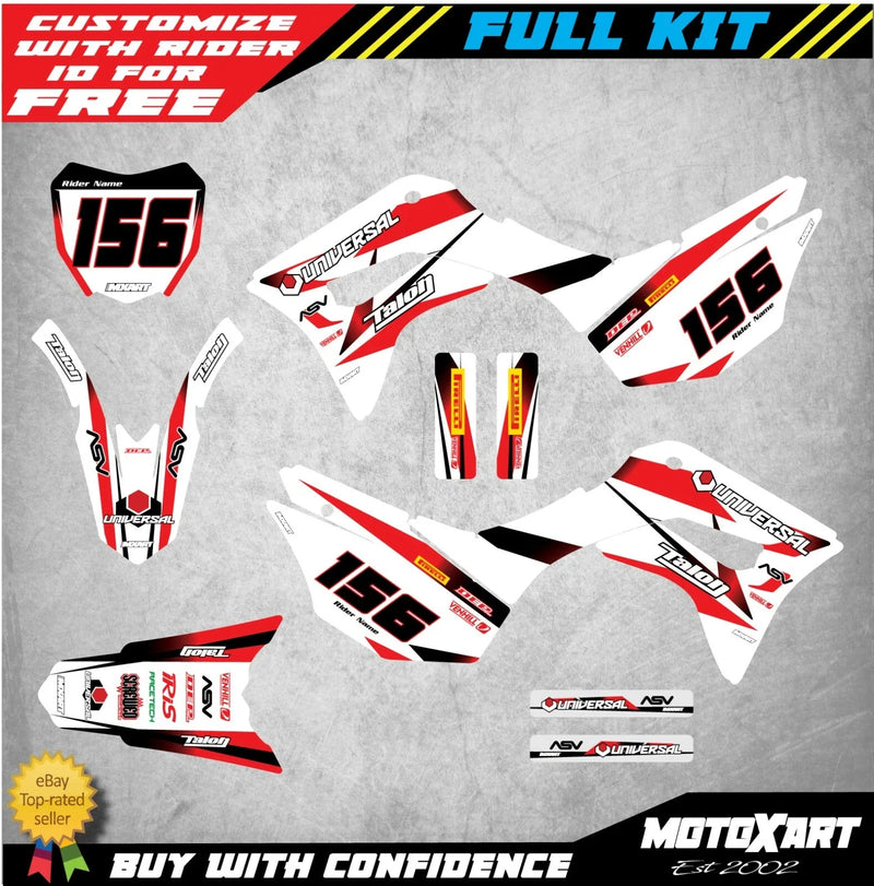 Honda CRF 125 (2019-2020) - STORM STYLE Stickers Full Custom Graphic Kit