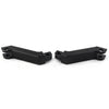 Harley Sportster Softail Road King Black Cut Male Mount Foot Peg Extensions (2004-2023)