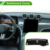Mercedes A-Class 2013-2017 Sun Protector Pad Black Red Dashboard Cover Mat