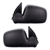 Side Door Mirror Rear View Manual L+R Fits Isuzu D-Max Rodeo Pickup 2003-11 D05