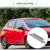 Toyota Yaris 4pcs Weatherstrip Window Seal PVC (2007–2016)