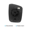 Nissan Navara D40 Heated Left Side Mirror Glass (2005-2015)