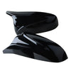BMW E70 E71 X5 X6 2 x Black Rear Side Mirror Covers (2007-2013)