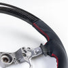 Toyota Land Cruiser Prado Carbon Flat Bottom Steering Wheel (2009-2023)