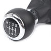 VW Passat B6 6-Speed Manual Gear Shift Knob w/ Boot Cover (2005-2010)