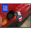 Mini Cooper F55 F56 F57 Car Union Jack Oil Fuel Tank Cap Cover Trim fit