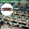 Make Model Oil Seal 27x40x7mm 5 Pcs Seal Ring Rotary Shaft Seal FKM Rubber