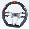 Honda Civic 8th Gen (2006-2011) - Black Carbon Fiber Steering Wheel