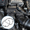 Chevrolet Silverado Black Left Right Fuel Injector Return Line