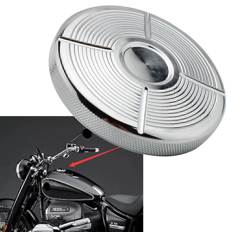 BMW R18 Silver Aluminum Fuel Gas Tank Cap (2020-2021)