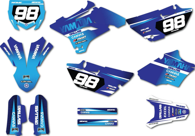 YAMAHA YZ 85 YZ85 Custom Graphic Kit (2015-2021)