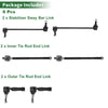 Buick Regal 6 x Front Outer Inner Tie Rod Ends Sway Bar Link (2014-2017)