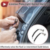 Ford Bronco License Plate Light Socket Wiring (1992-1996)