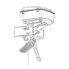 Harley Road King Touring Glide US Wall Mount Storage Rack
