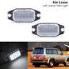 Lexus LX450 Toyota Land Cruiser License Plate Light
