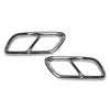 Mercedes C-Class Chrome Rear Exhaust Muffler Tail Pipe Cover Trim (2022-2023)