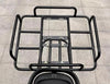 Food Delivery Box 80kg Loading Steel Tube Rear Grille Rack