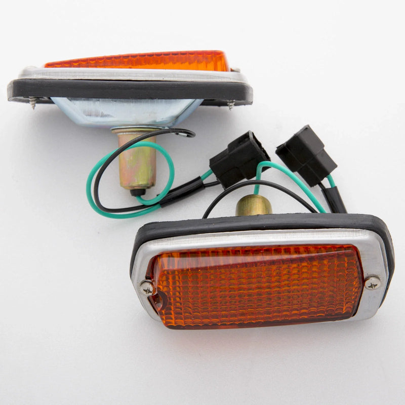Datsun 510, 120Y, B210, 240Z New Orange Turn Signal Side Lights