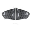 BMW 5-Series Rear Window Louver Vent Covers (2011–2017)