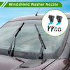 Lincoln Windshield Washer Nozzle & 2 x Hose Connectors (2007-2010)