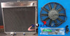 Ford Falcon XA XB XC Fairlane ZF ZG 6 Cyl Aluminum Radiator + Fan (1972-1977)